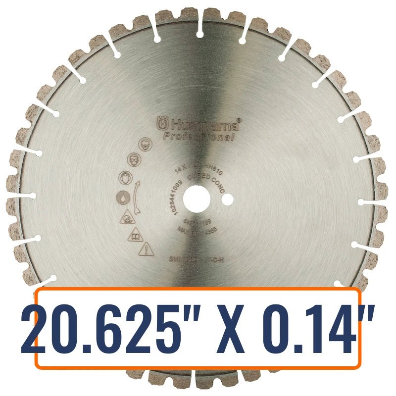 Concrete Wall Saws Blades - Husqvarna Hh610