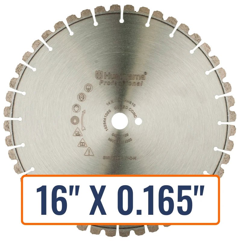 Concrete Wall Saws Blades - Husqvarna Hh610