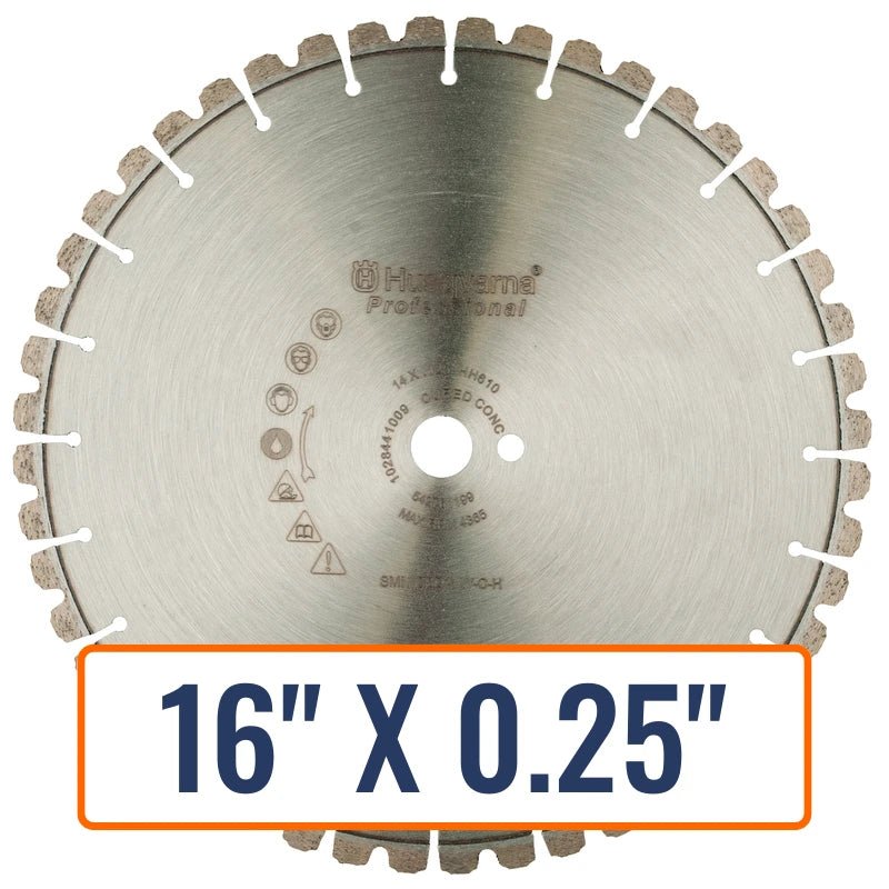 Concrete Wall Saws Blades - Husqvarna Hh610