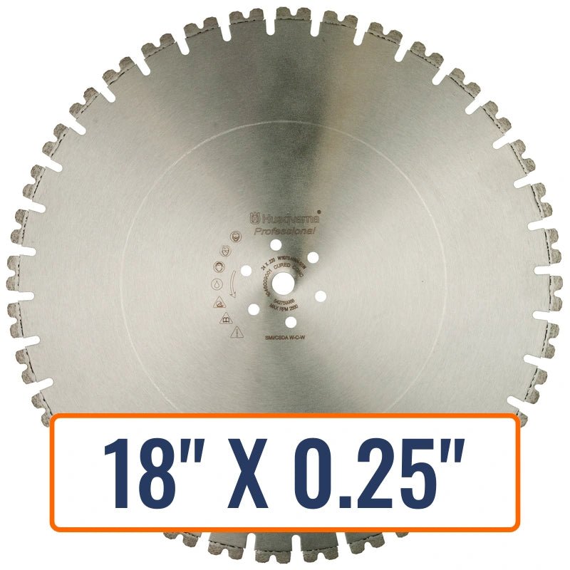 Concrete Wall Saws Blades - Husqvarna W1107