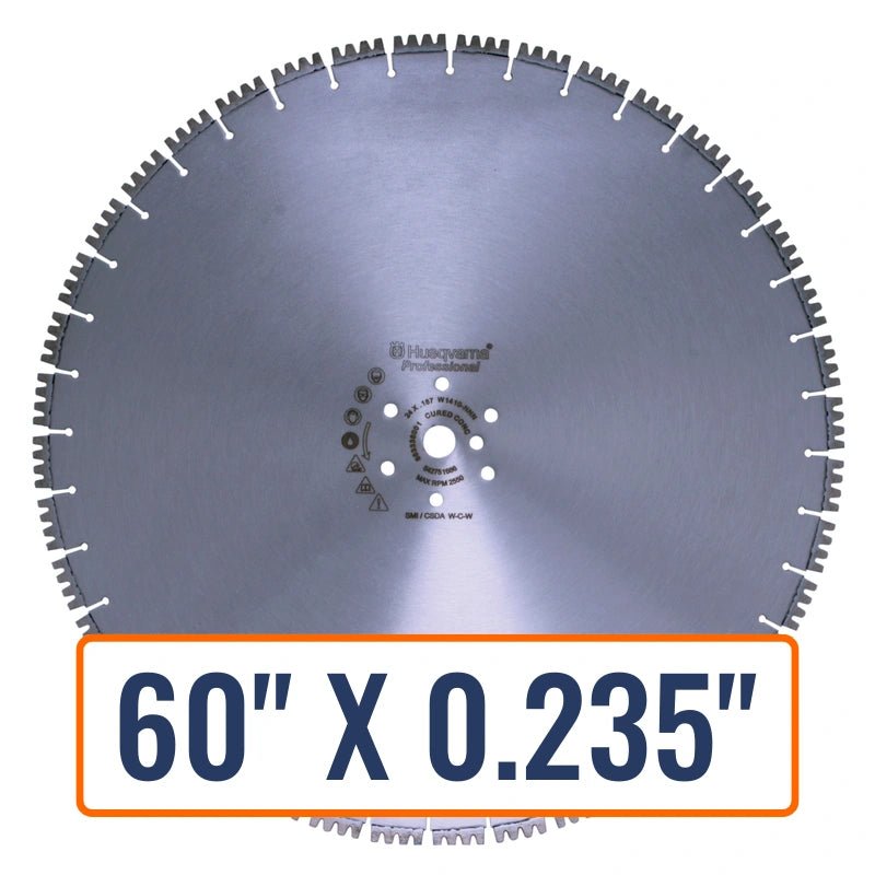 Concrete Wall Saws Blades - Husqvarna W1410