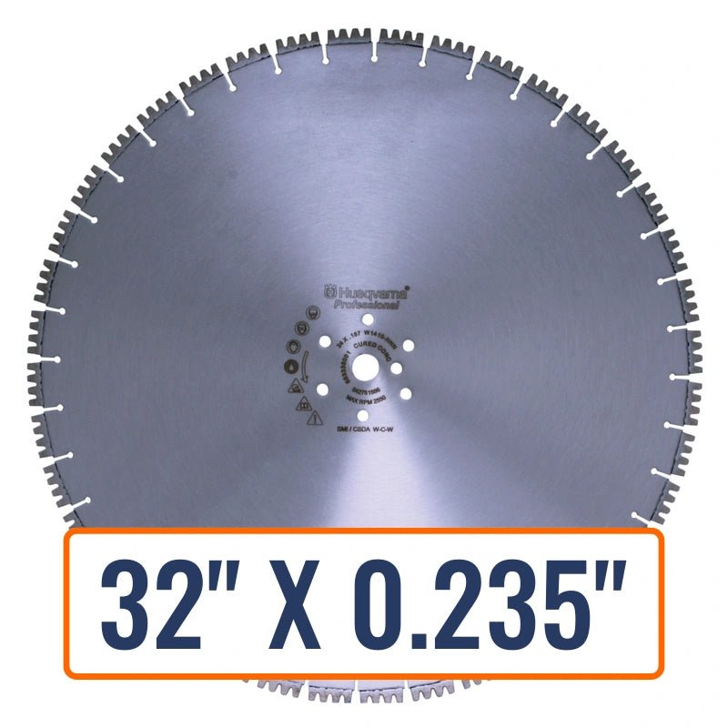 Concrete Wall Saws Blades - Husqvarna W1410