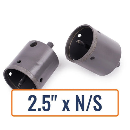 Diamond Vantage 2.5" x N/S precast concrete core drill bit with 10mm hub size