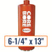 Diamond Products 6-1/4" x 13" Wet Segmented Core Drill Bit for General Purpose with Open End Hub
