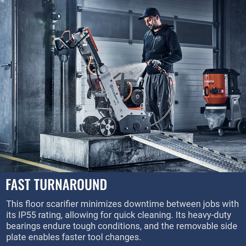 Husqvarna CP 9 Petrol Floor Scarifier