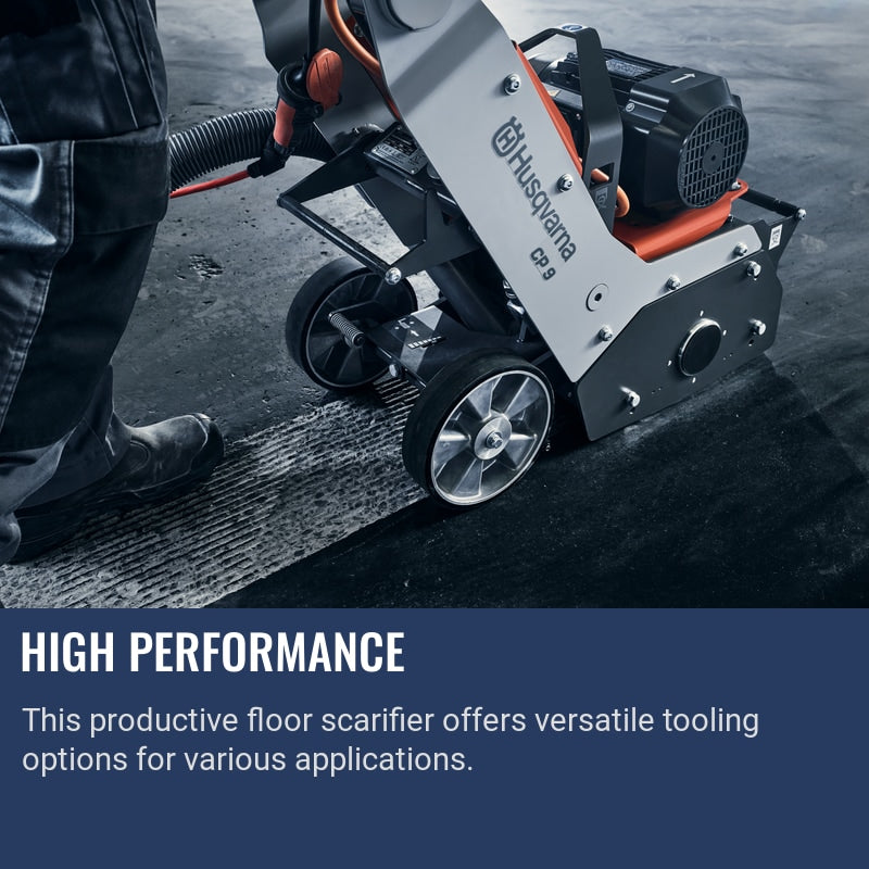 Husqvarna CP 9 Petrol Floor Scarifier