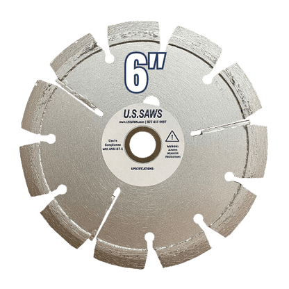 Prem Dry-Cut Blade For US.SAWS CC-100 Crack Chaser, 3 Kicker Segs