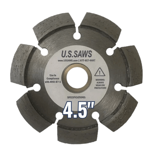 Crack Chaser Blade - General Clean-Out, Crack Chasing, "V" Blade