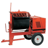 8 Cu Ft Mortar/Plaster Mixer | Poly-Drum | Honda Gas Engine | Highway Towable