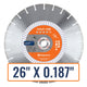 Diamond Cutting Blade - Husqvarna Banner Line® Gold 150b