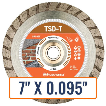 Diamond Masonry Blade - Husqvarna Tsd-T Dri Disc®