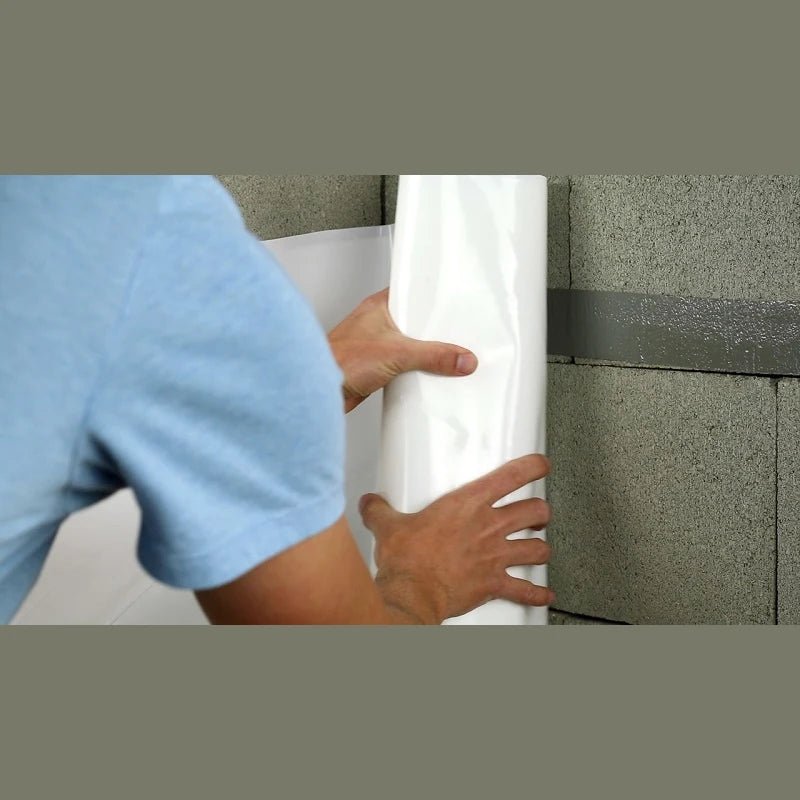 StegoTack® Tape: Double-sided adhesive for concrete, flexible, durable, low VOCs, made in the USA.