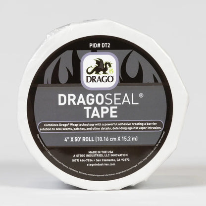 Dragoseal Tape 4" X 50' Sealing Low-permeance, Solvent Resistant - Front View