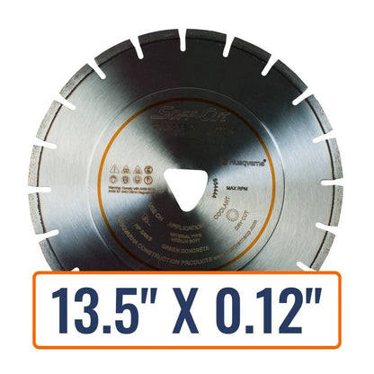 Early Entry Concrete Saw Blades - Husqvarna Flx 4000 Series Orange