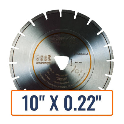 Early Entry Concrete Saw Blades - Husqvarna Flx 4000 Series Orange