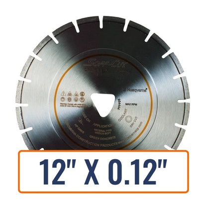 Early Entry Concrete Saw Blades - Husqvarna Flx 4000 Series Orange