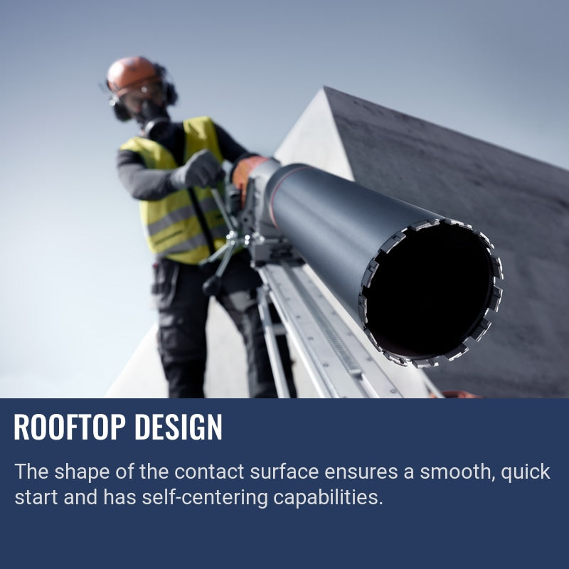 Elite-Drill D1600 ø162 Worker drilling