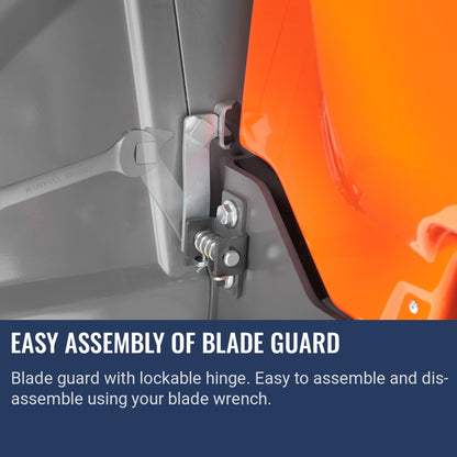 FS 7000 & FS 5000 blade guard disassembly