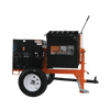 Brave Mortar Mixer | 8 Cu. Ft. Poly Drum | Honda GX239 Gas
