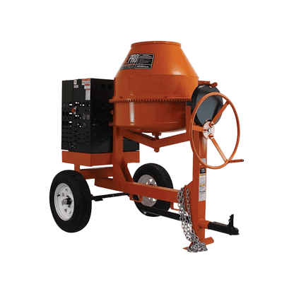 Brave Honda GX270 9 Cubic Feet Cement Mixer - gas-powered, durable, high performance for concrete construction workers