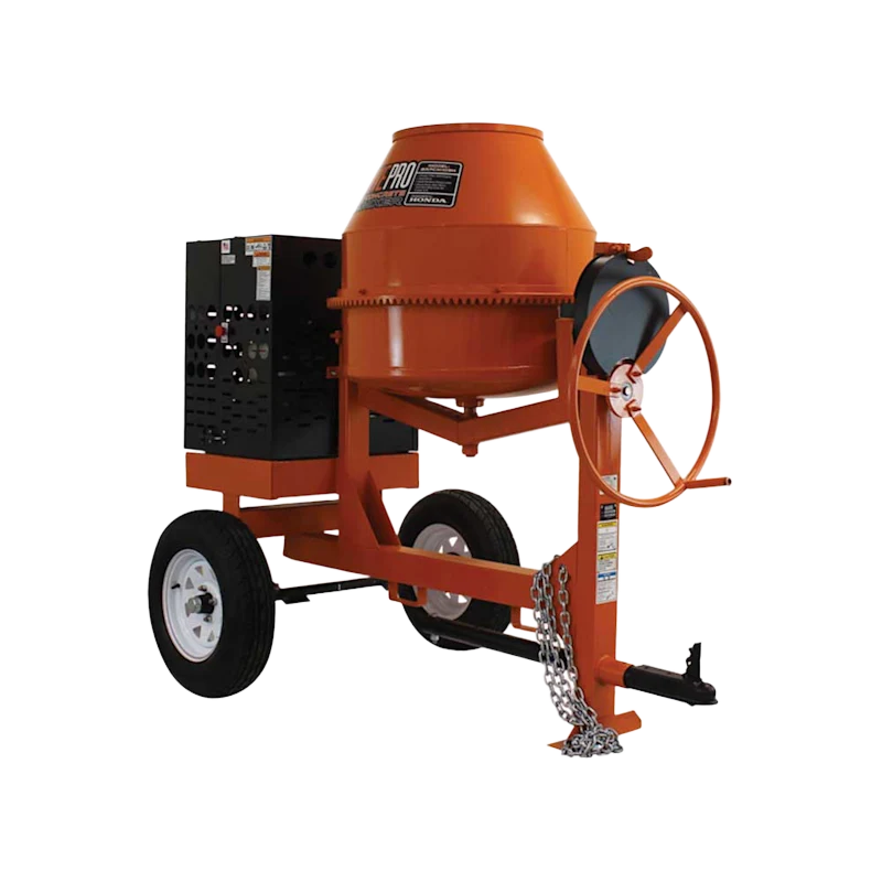Brave Honda GX270 9 Cubic Feet Cement Mixer - gas-powered, durable, high performance for concrete construction workers