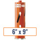 Diamond Products 6" x 9" Dry Hole Saw Core Drill Bit with 5/8"-11 Hub Size