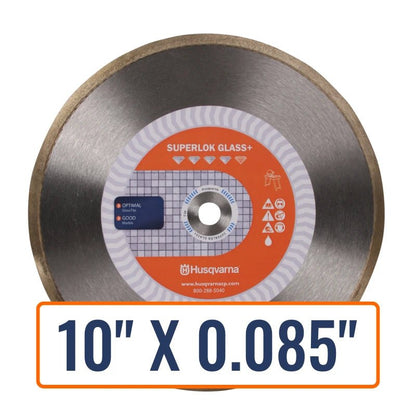 Glass Tile Saw Blades - Husqvarna Superlok® Glass +