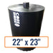 Diamond Products 22" x 23" Large Diameter Core Drill Bit with 1-1/4"-7 Hub Size