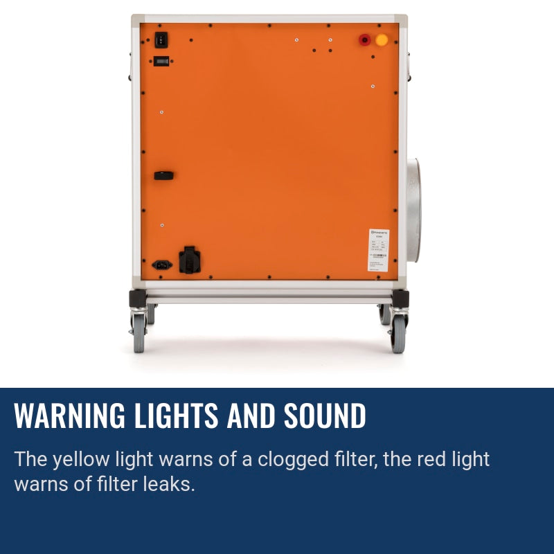 Husqvarna A 2000 Warning lights and sound