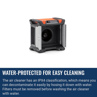 Husqvarna A 25 Water-protected for easy cleaning