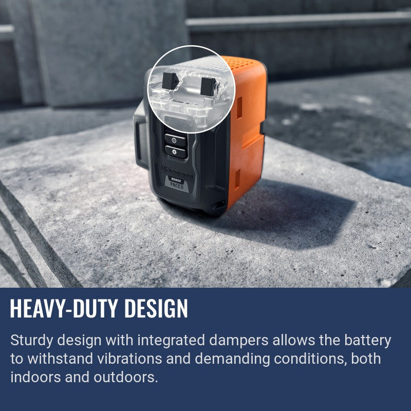 Husqvarna B380X PACE Heavy-duty design