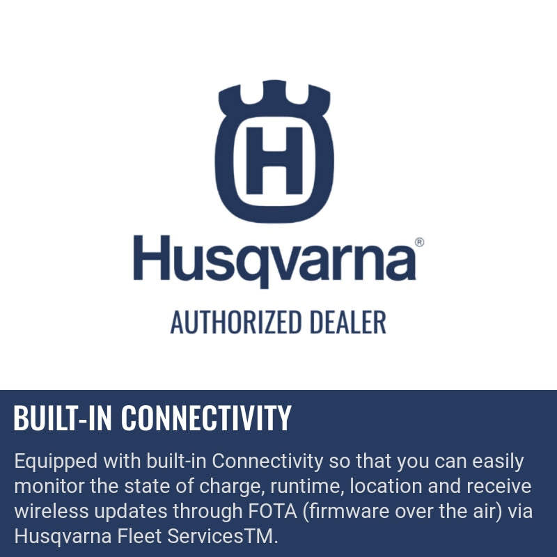 Husqvarna B750X PACE Built-in connectivity
