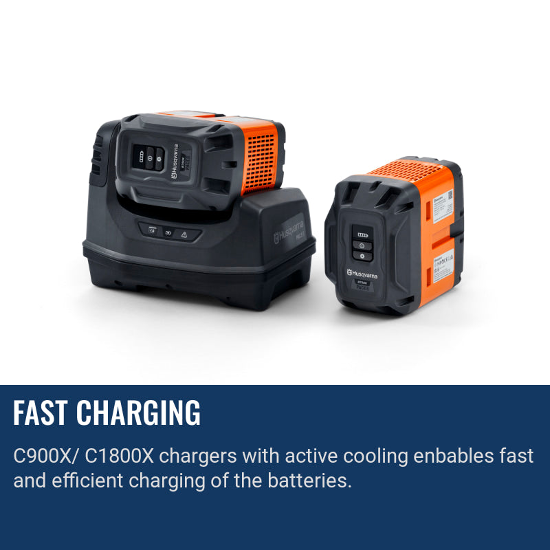 Husqvarna B750X/C1800X PACE power kit Fast charging