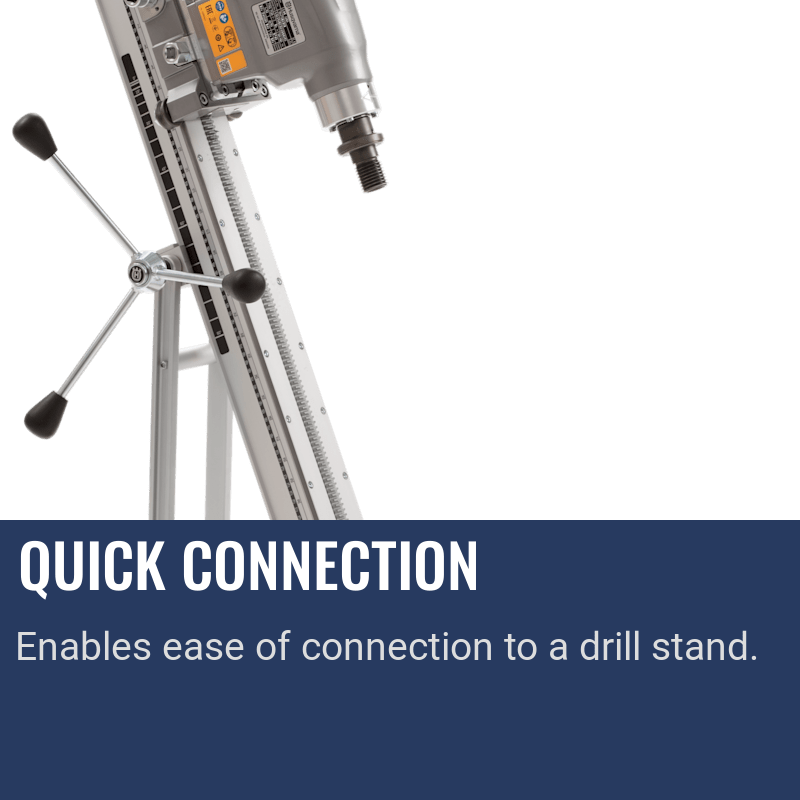 Husqvarna DM 400, Quick connection