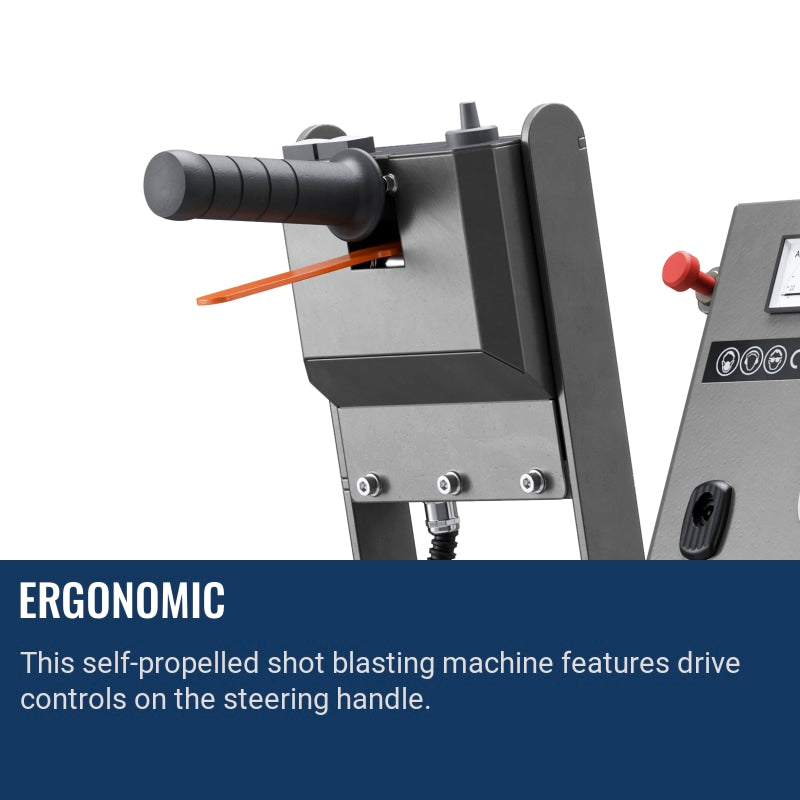 Husqvarna Blastrac 1-15DS | Shot Blaster 21hp – Concrete Tools Direct
