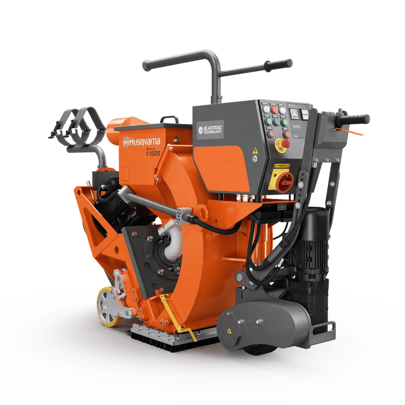 Husqvarna Blastrac 1-15DS Shot Blaster for efficient surface preparation.