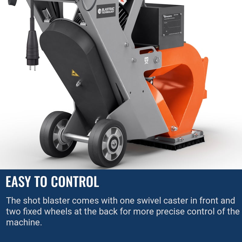 Husqvarna Blastrac 1-8DM Easy to control