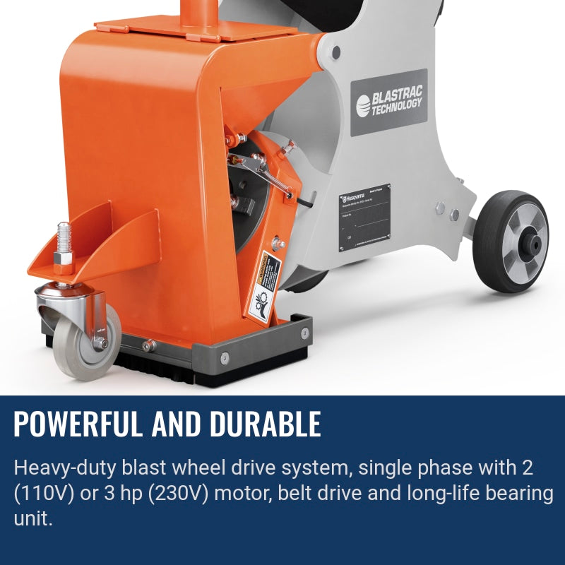 Husqvarna Blastrac 1-8DM Powerful and durable