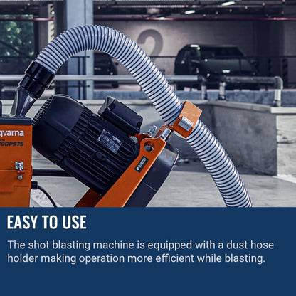 Husqvarna Blastrac 1-8DPS30 Easy to use