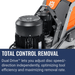 Husqvarna PG 8 DR, Total Control Removal