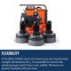 Husqvarna Blastrac BMG 2200RC Flexibility