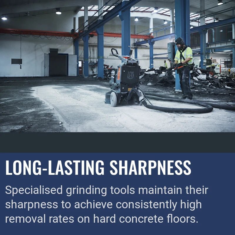 Husqvarna ELITE-GRIND™ STAR M, Long-lasting sharpness