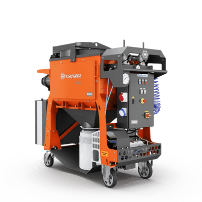 Husqvarna Blastrac DC 655 Dust Collector with HEPA filter and Longopac system