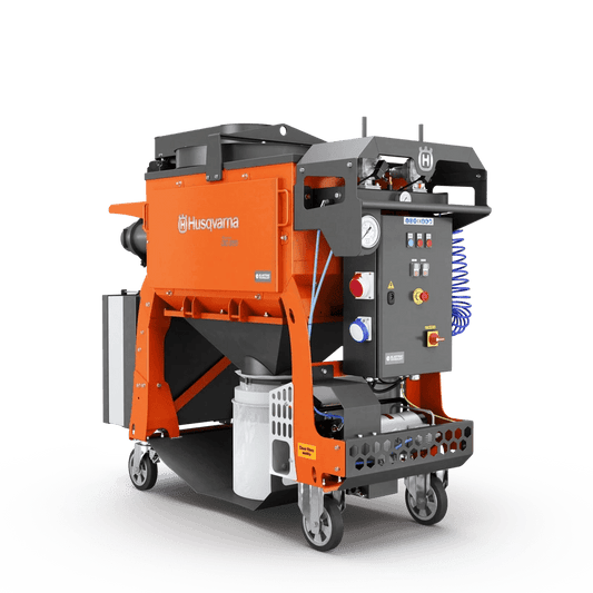 Husqvarna Blastrac DC 655 Dust Collector with HEPA filter and Longopac system