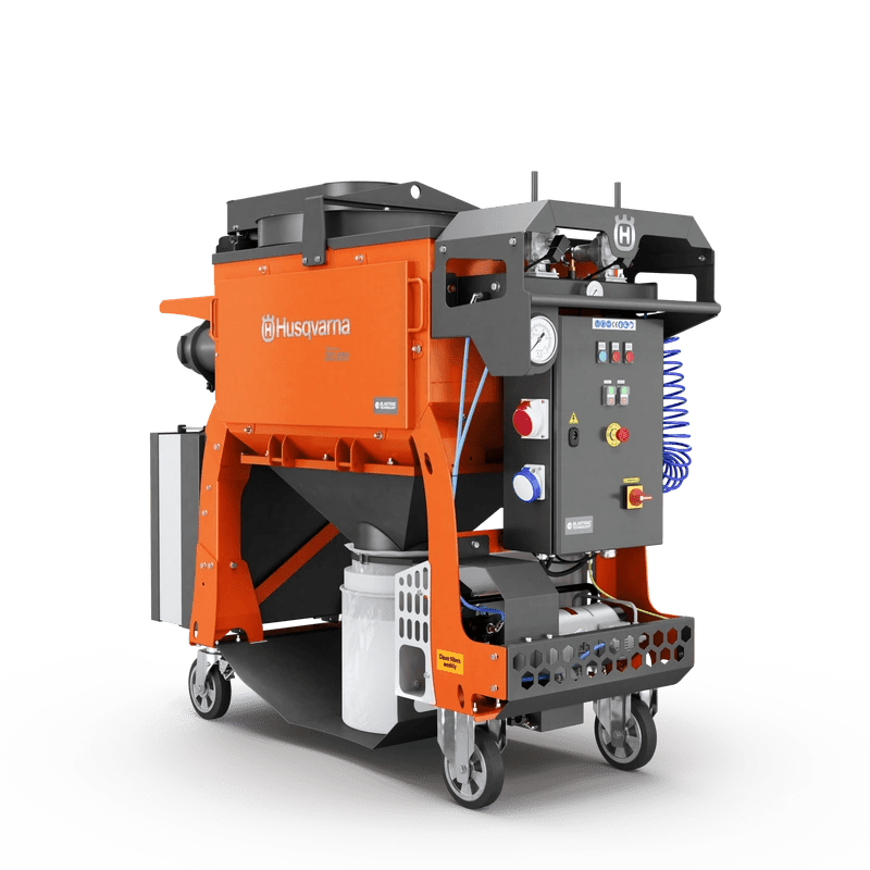 Husqvarna Blastrac DC 655 Dust Collector with HEPA filter and Longopac system