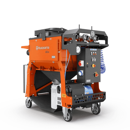 Husqvarna Blastrac DC 975 Dust Collector with 480/277V 60Hz HEPA Dustbin US option