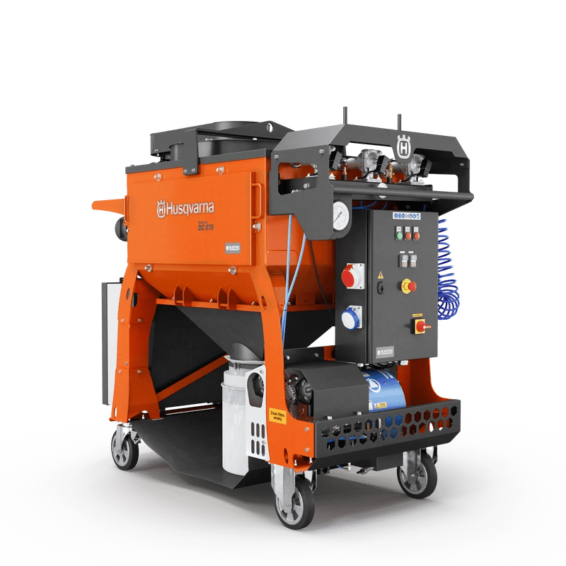 Husqvarna Blastrac DC 975 Dust Collector with 480/277V 60Hz HEPA Dustbin US option
