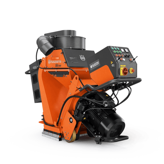 Husqvarna Blastrac EBE 500 shot blaster, powerful and efficient surface preparation tool.