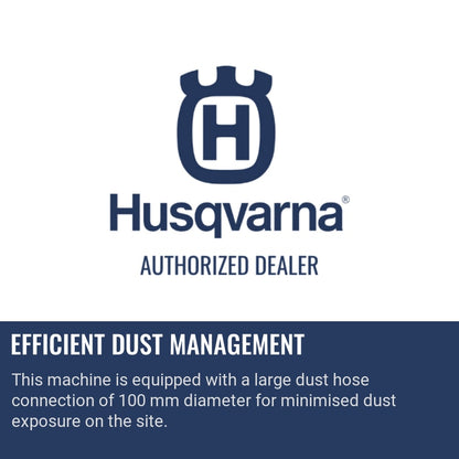 Husqvarna BMC 335 Efficient dust management