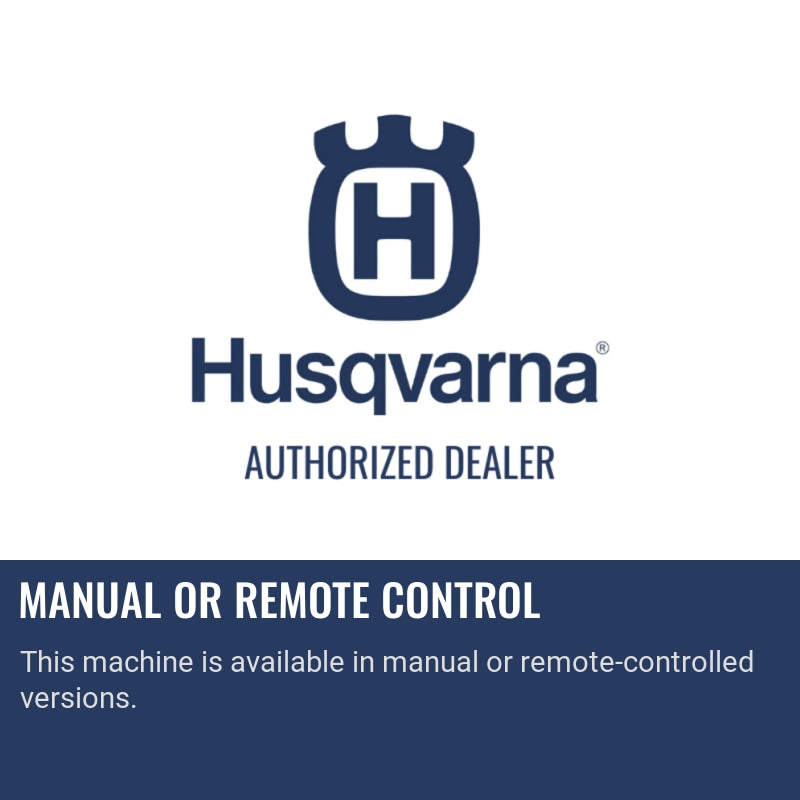 Husqvarna BMC 335 Manual or remote control